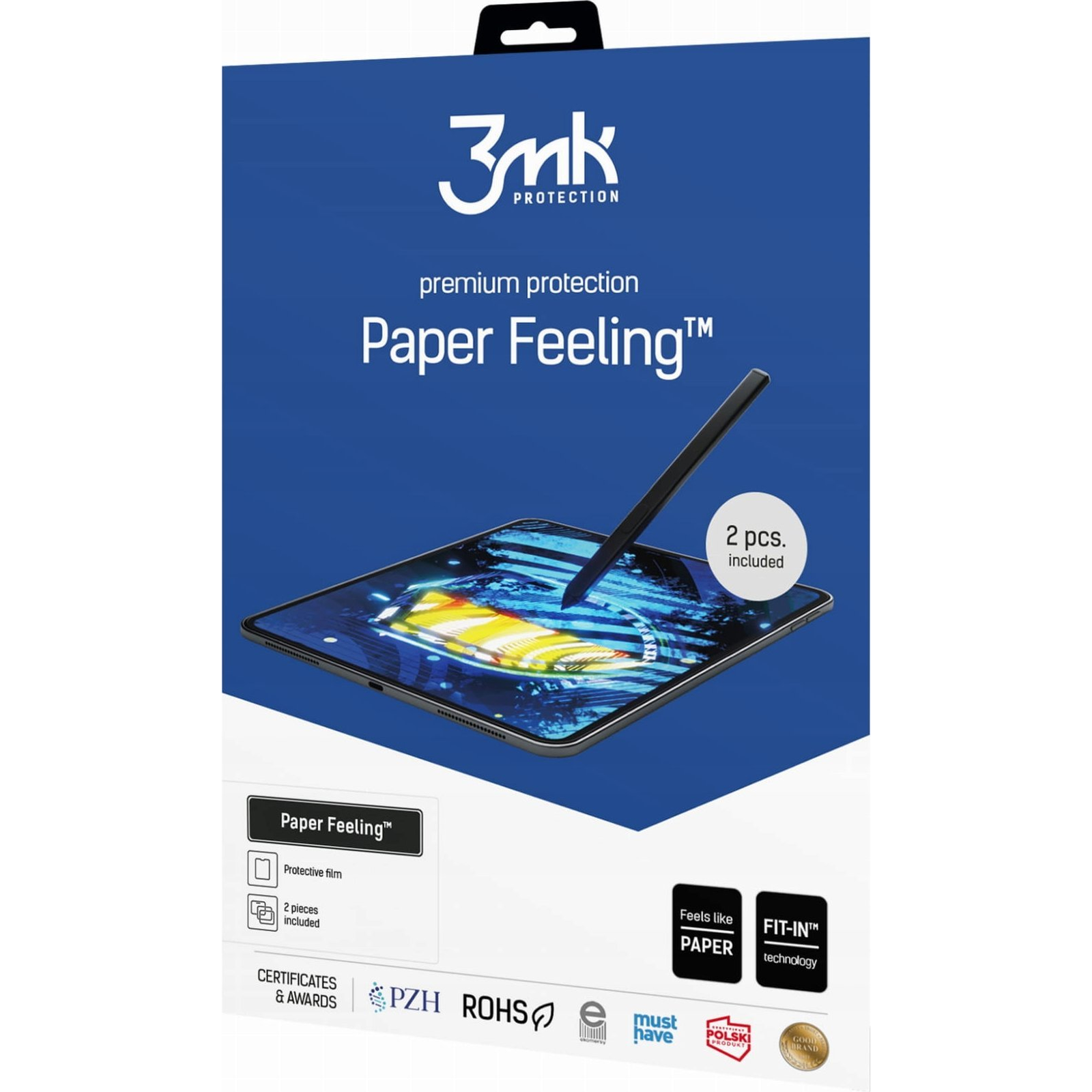 3mk Paper Feeling védőfólia rajzoláshoz Xiaomi Pad 6/6 Pro (up to 11" 3mk Paper Feeling(109))