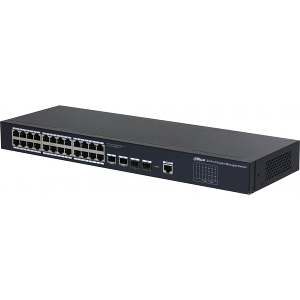 Dahua Technology SG4028 Administreret L2 Gigabit Ethernet (10/100/1000) Sort
