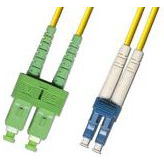 Microconnect FIB841001 InfiniBand en Glasvezelkabel 1 m SC LC Geel