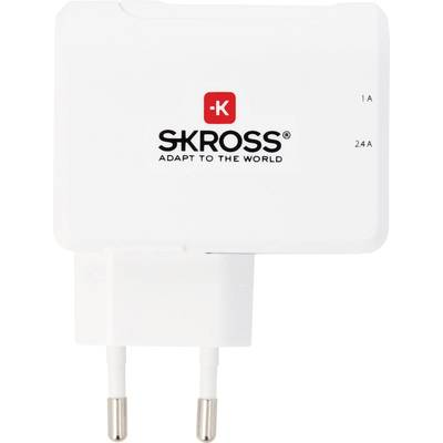 SKROSS Euro USB Charger 2-Port 3.4A