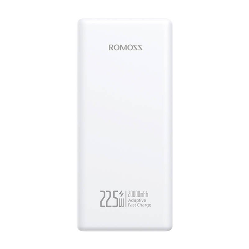 Romoss PRC20 Powerbank USB-A + USB-C / 20000mAh 22,5W - Fehér (PRC20-151-1133H)