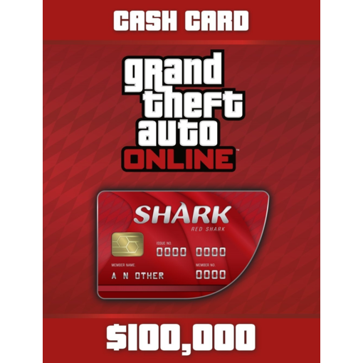Grand Theft Auto Online: Red Shark Cash Card