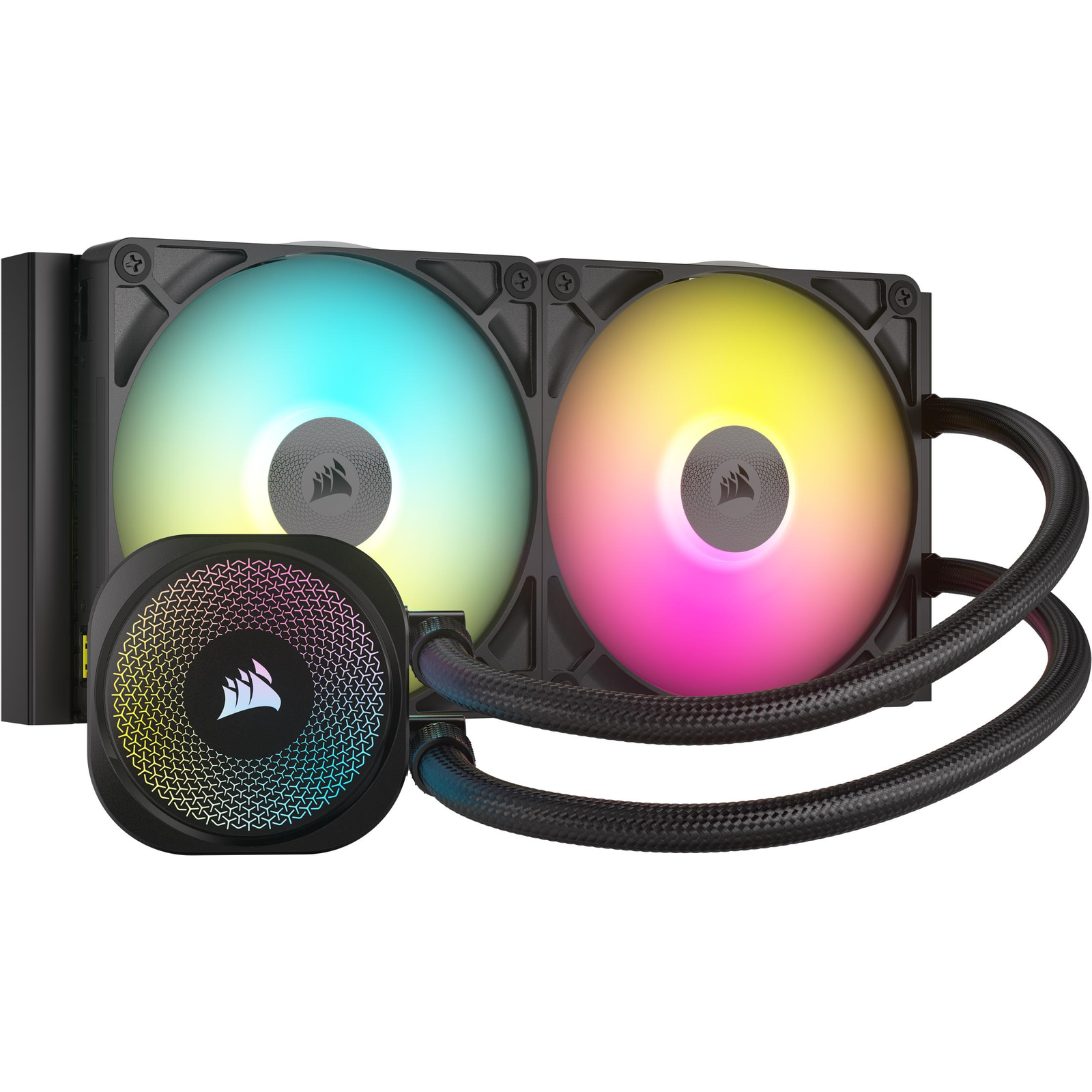 Corsair iCUE LINK TITAN 280 RX RGB Folyadékhűtő Fekete (CW-9061017-WW)