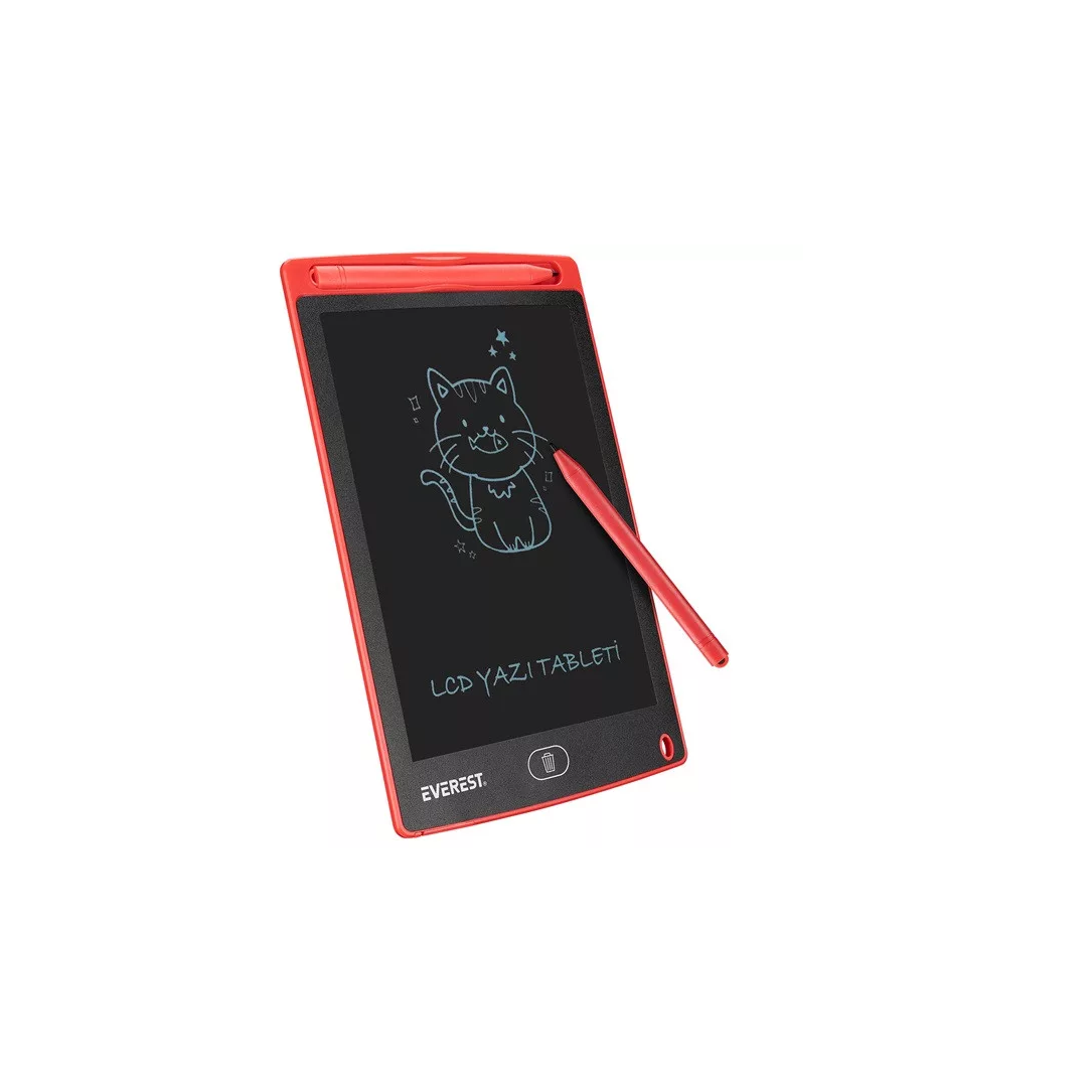 Everest EV-DY100 Rajztábla - Piros (36001)