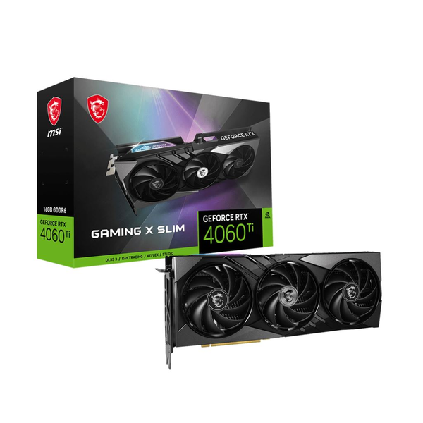 MSI GeForce RTX 4060 Ti 8GB GAMING X SLIM 8G videokártya