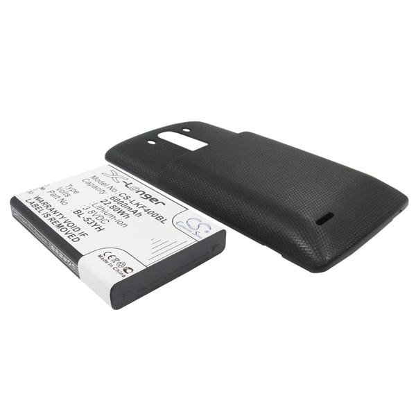 CAMERON SINO X-Longer LG BL-53YH utángyártott akkumulátor 6000mAh 3.8V