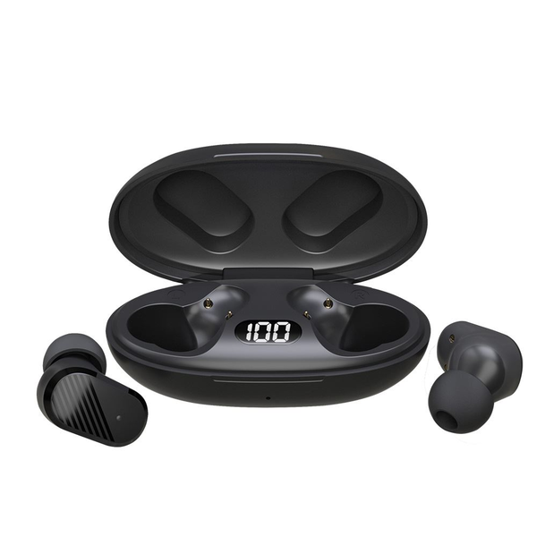 Căști Bluetooth fără fir Savio TWS-10, negru