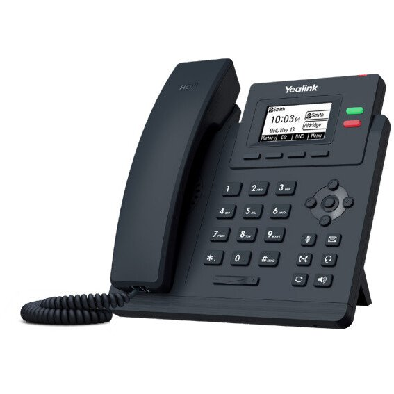 Yealink SIP-T31W IP-telefon Grå 2 Linier LCD Wi-Fi