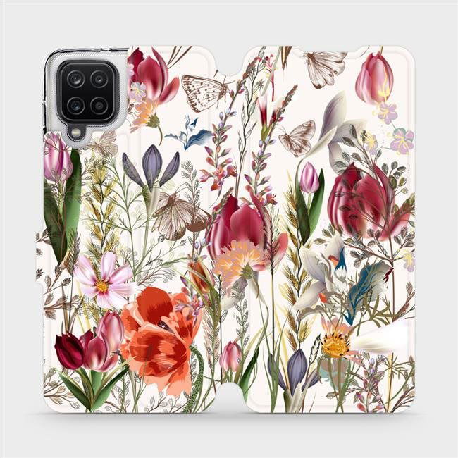Flip case for Samsung Galaxy A12 - MP01S Blooming meadow (5903516753307)