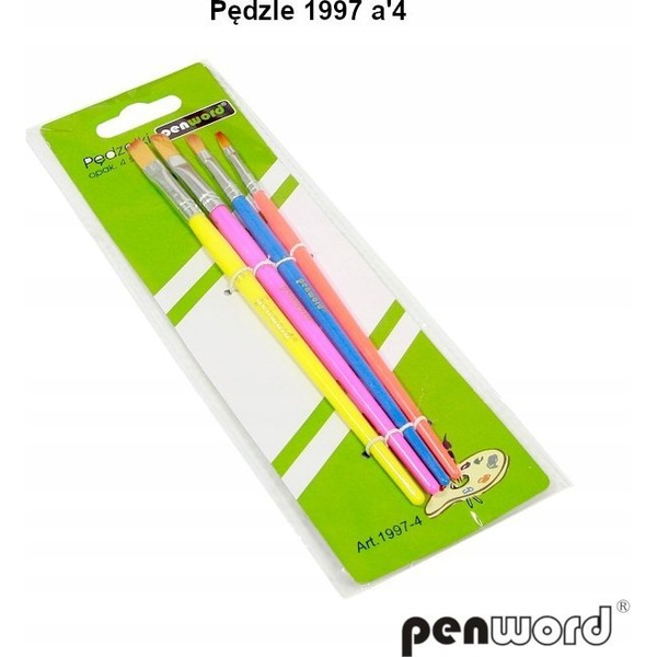 Teka Pędzle 4szt