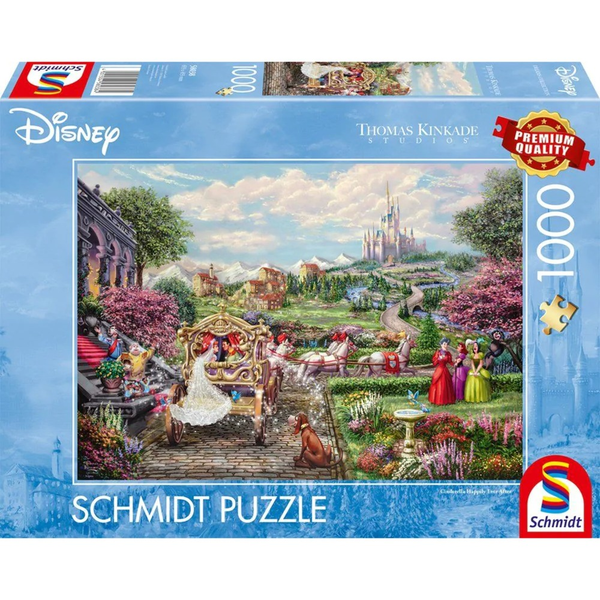Schmidt Spiele Thomas Kinkade Studios Disney Dreams Collection - Hamupipőke 1000 darabos puzzle