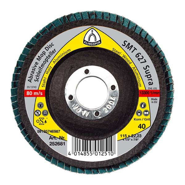 Klingspor Lamellás Csiszolótányér P80 Smt 314 125X22,23