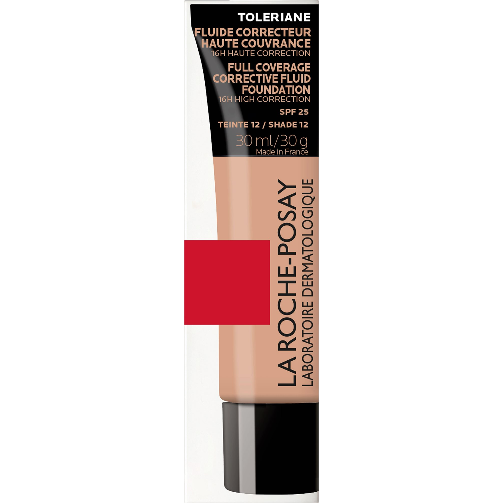 LA ROCHE-POSAY Toleriane alapozó SPF25 12-es árnyalat 30 ml (3337875836685)