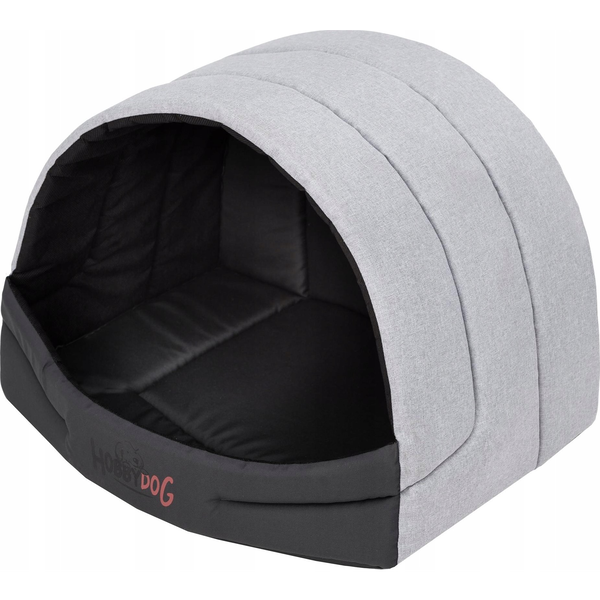 Hobbydog Hobbydog būda Light Grey Ekolen R4, 60x49 cm