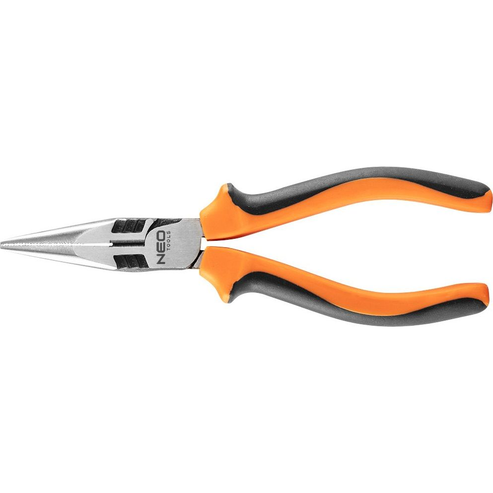 NEO 01-154 Hosszúcsőrű Fogó 160mm 40% Energiamegtakarítás, Csavarlazító Fogazattal (01-154)