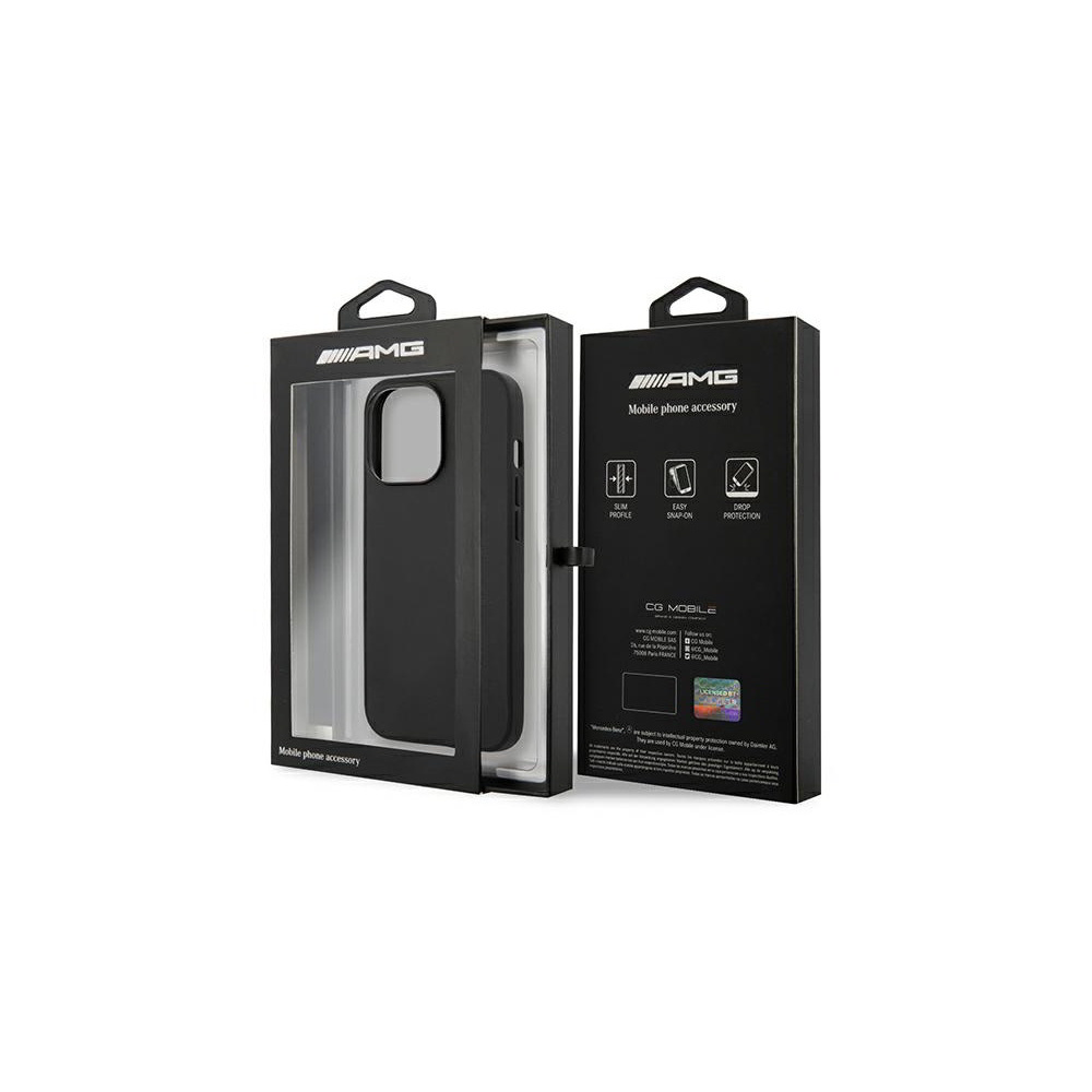AMG Apple iPhone 14 Pro Max Hátlapvédő Tok - Fekete (AMHCP14XDOLBK)