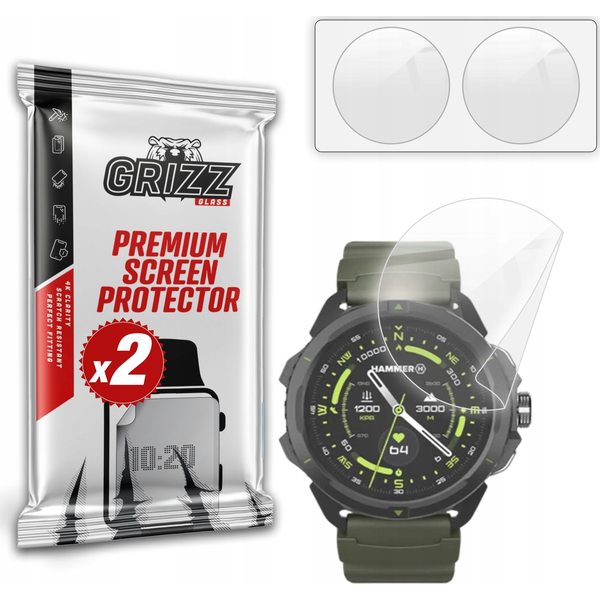 Folia ceramiczna GrizzGlass CeramicFilm do Hammer Watch 2 Military Edition