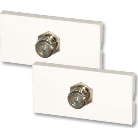 Lindy Snap-In-Modul Hvid
