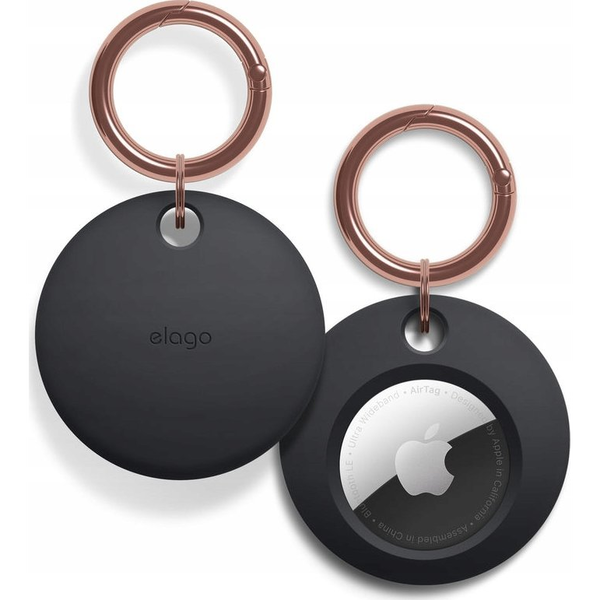 ELAGO Basic AirTag Kulcstartós Tok - Fekete