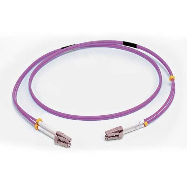 C2G 5M LC/LC OM4 LSZH FIBRE PATCH - VIOLET InfiniBand en Glasvezelkabel