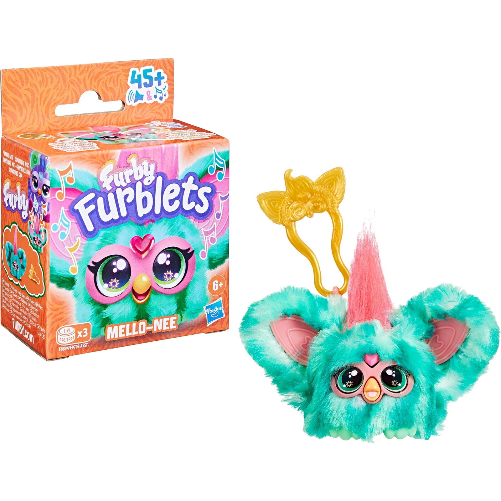 Hasbro Furby Furblets Mello-Nee plüss figura - 5 cm (F88945X2)