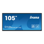 iiyama PROLITE Álló digitális tábla 2,67 M (105") LED Wi-Fi 450 cd/m² 5K Ultra HD Fekete Érintőképernyő Beépített processzor Android 24/7