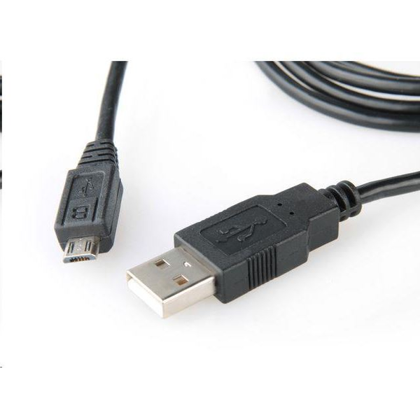 Equip 128594 USB-kabel USB 2.0 1 m USB A Micro-USB B Zwart