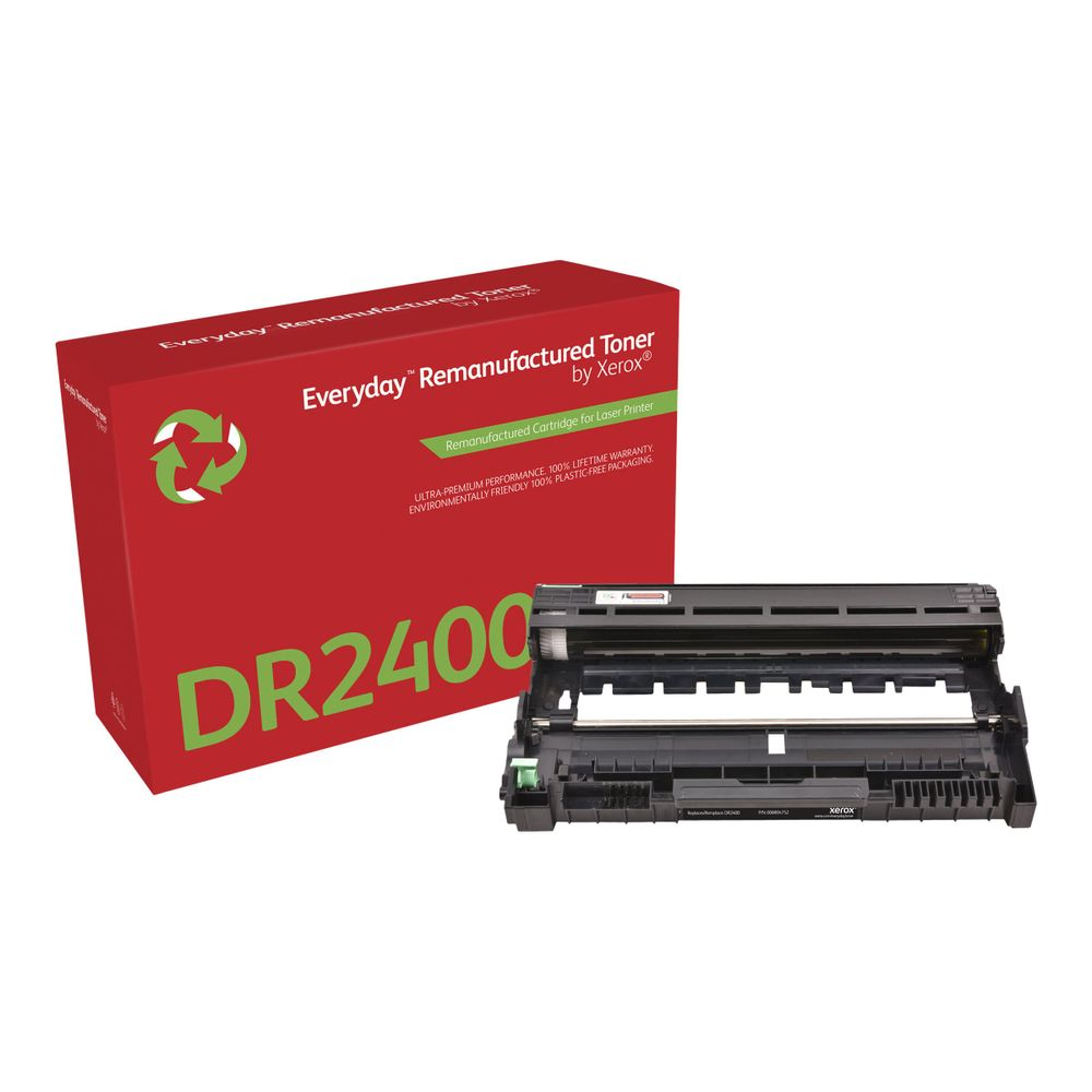 Everyday - black - compatible - toner cartridge (alternative for: Brother DR2400) (006R04752)