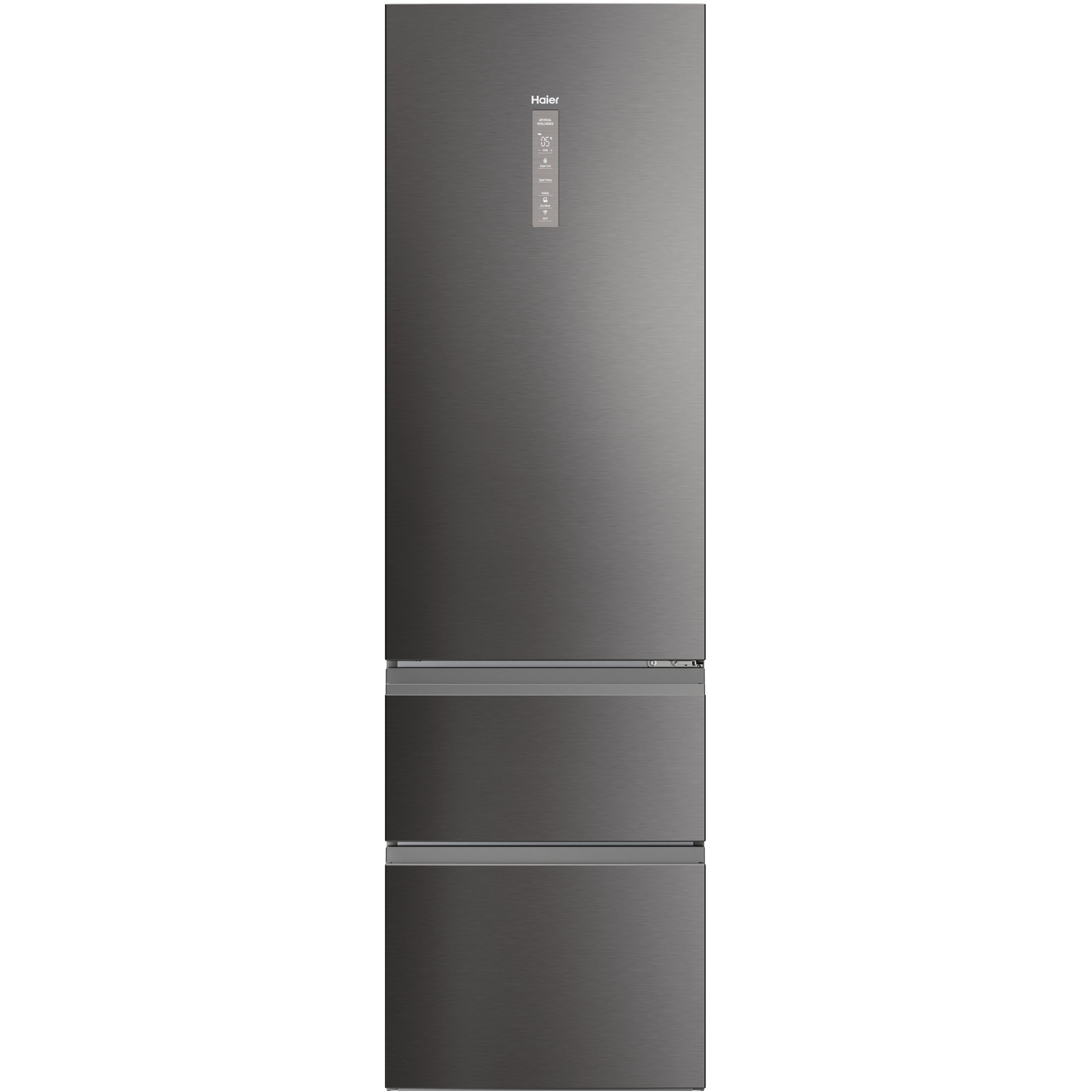 Haier HTW7620DNMP Voľne stojaci 414 L Nerezová oceľ