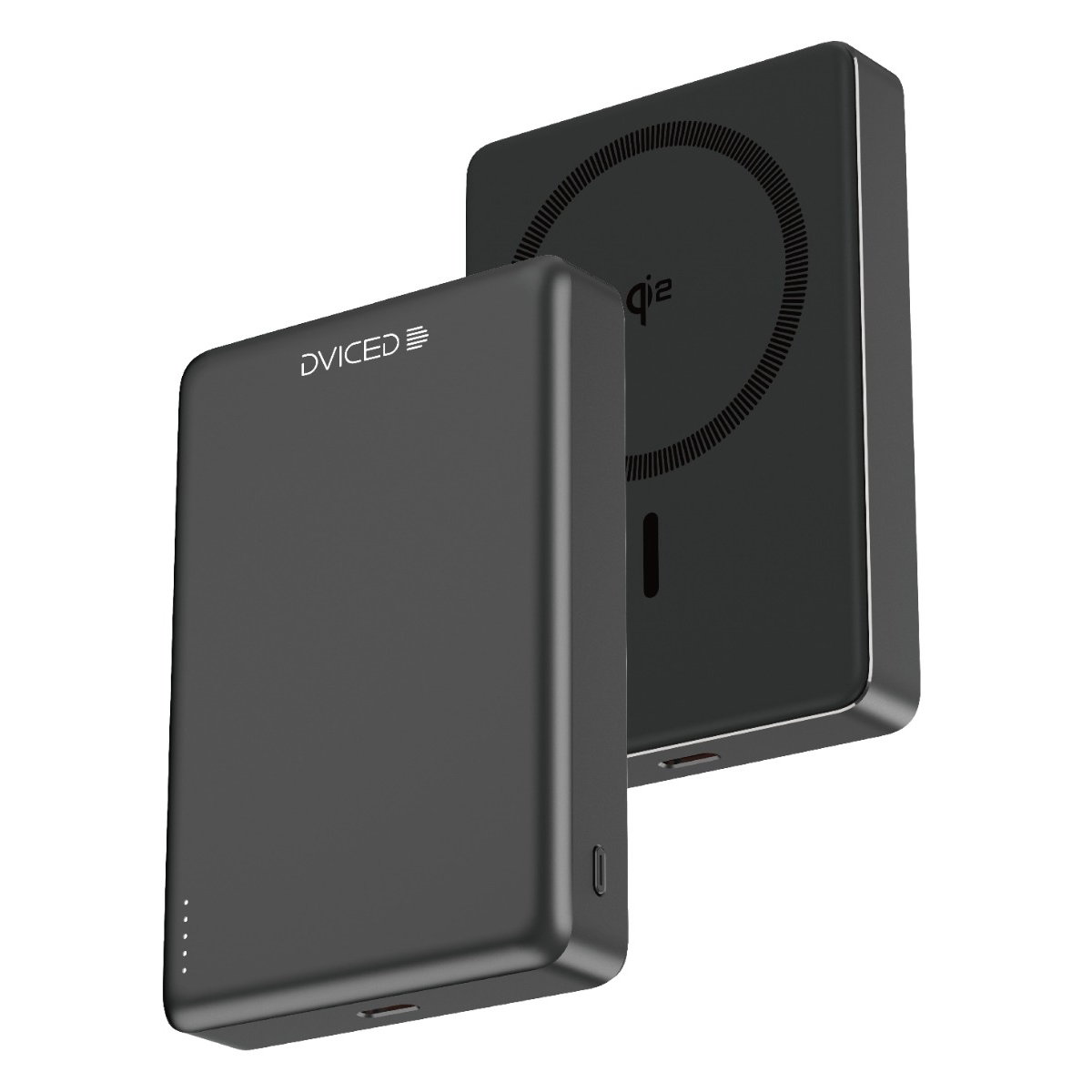 Външна батерия Dviced Ultrathin 10 000 mAh, черна