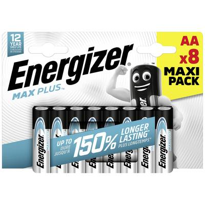 Energizer Max Plus Ceruzaelem Alkáli mangán 1.5 V 8 db (E303322300) (E303322300)