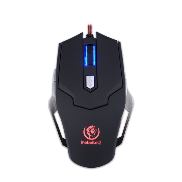 Rebeltec FALCON 2400 DPI Gaming Egér - Fekete