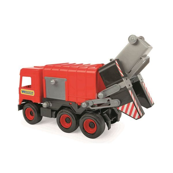 Wader Middle Truck kukásautó 43cm piros (32113)