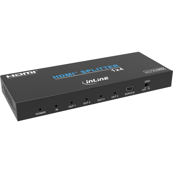 InLine 57887A ripartitore video HDMI 4x HDMI
