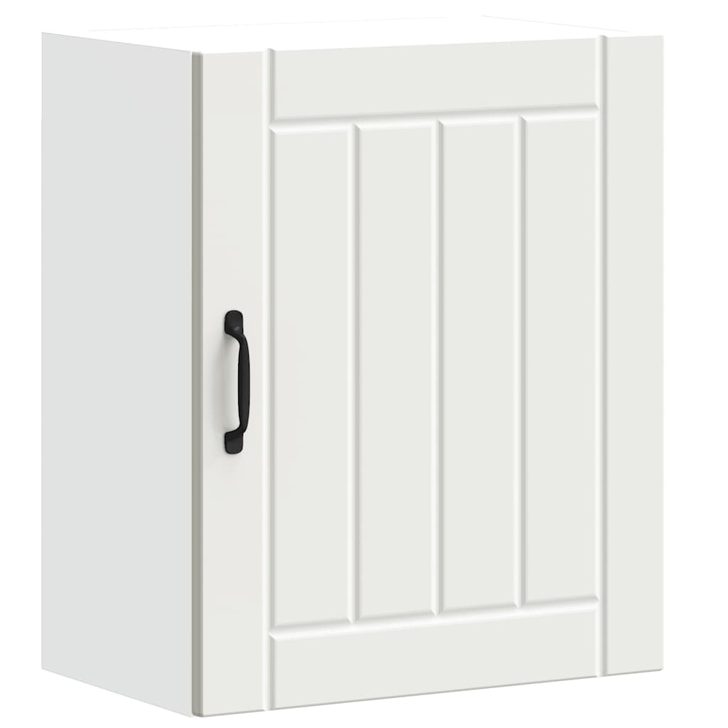 konyhai fali szekrény Lucca fehér szerelt fa (853797)