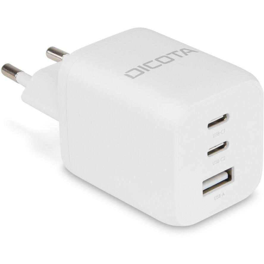Dicota: Hálózati 2x USB-C + USB-A töltő (65W) (D32054)
