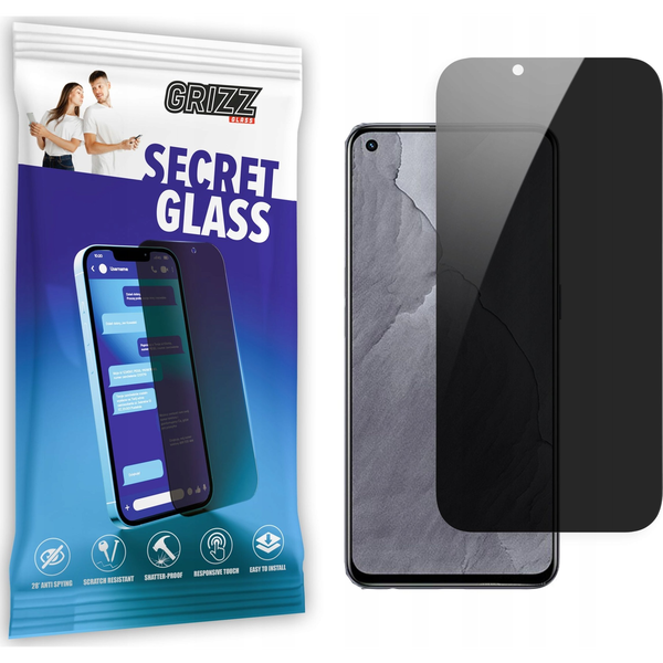 GrizzGlass Szkło prywatyzujące GrizzGlass SecretGlass Realme GT 5G