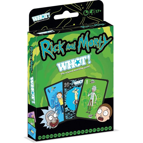 Игра Whot! - Rick and Morty, Английски език