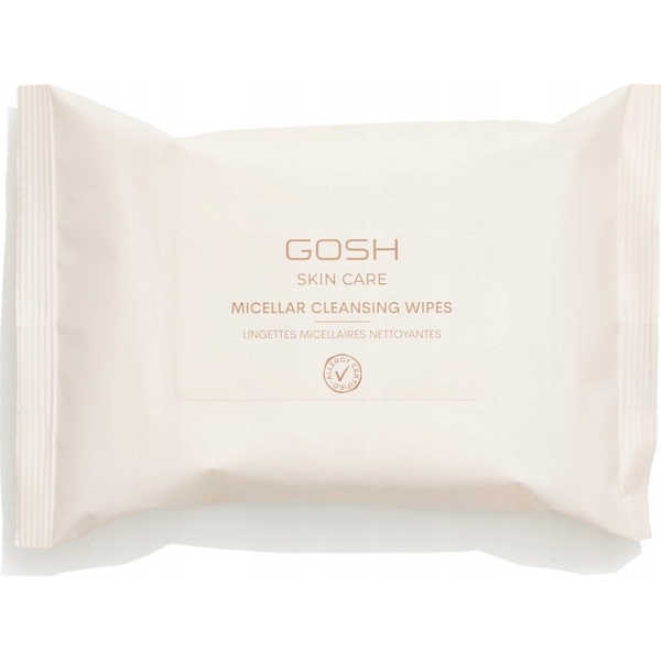 GOSH Skin Care Micellar Cleansing Wipes, 001