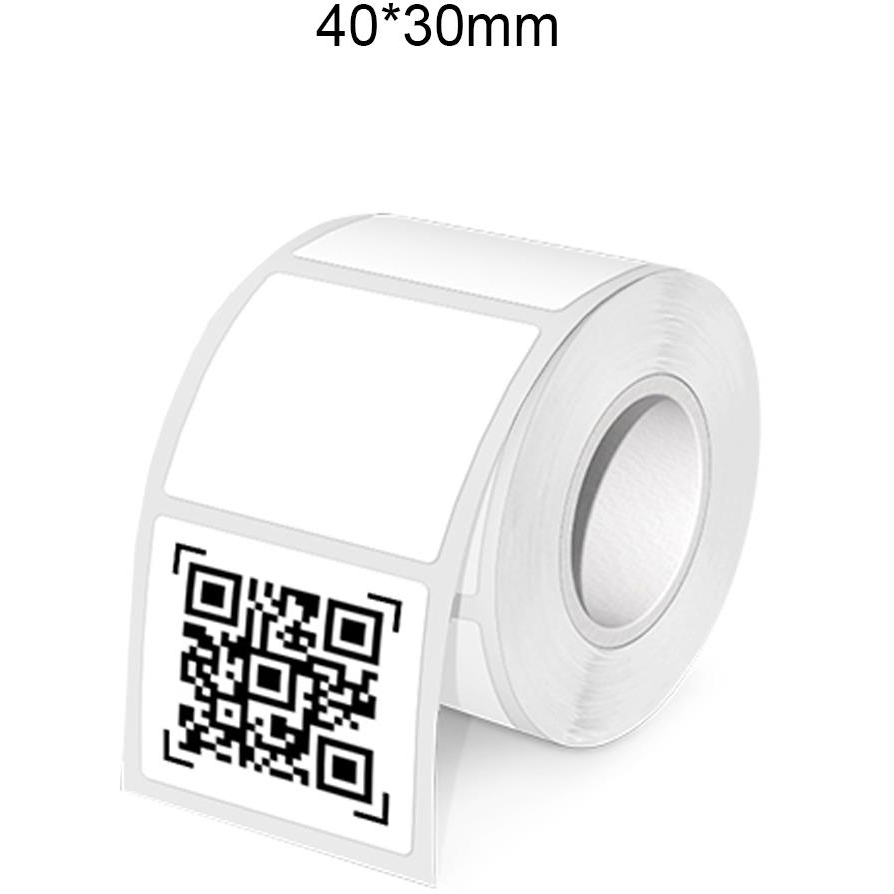 IMMAX DTS01 nyomtató címke, öntapadó, 30×15 mm, hőpapírtekercs, 220 db (DTS03)