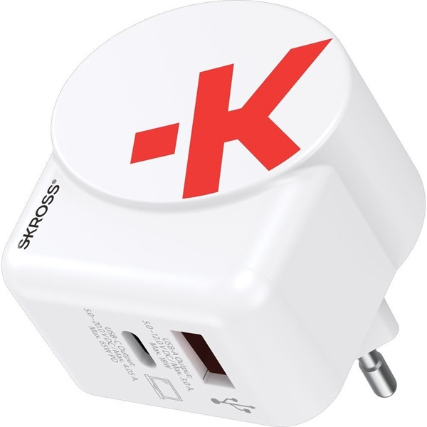 SKROSS Euro USB Charger AC65PD hálózati töltő (1.302425) (1.302425)