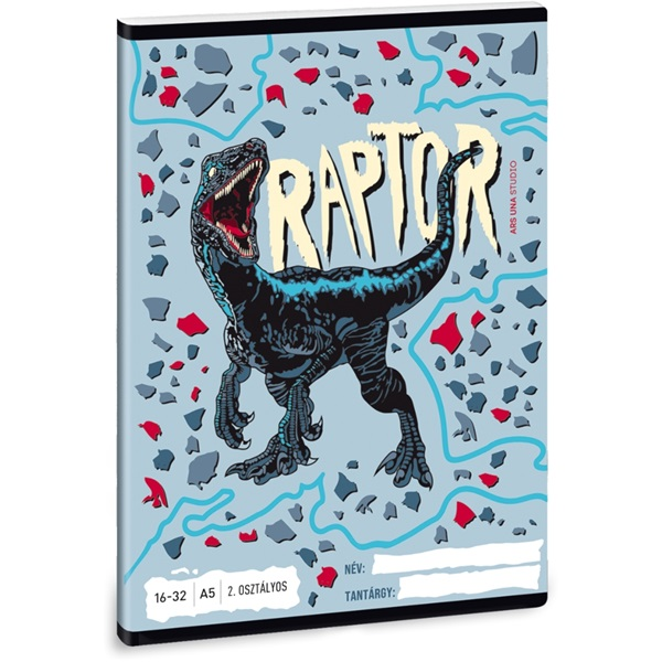 Ars Una Raptor A5 16-32 2.osztályos füzet (53590879)
