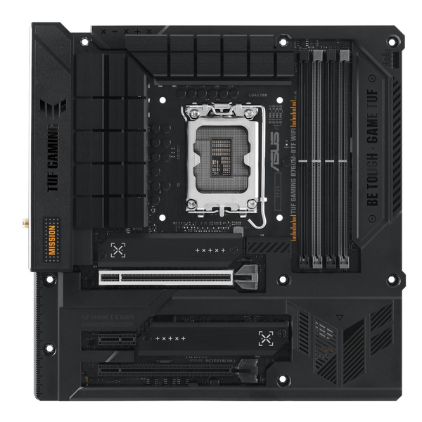 ASUS TUF GAMING B760M-BTF WIFI Intel B760 LGA 1700 Micro ATX