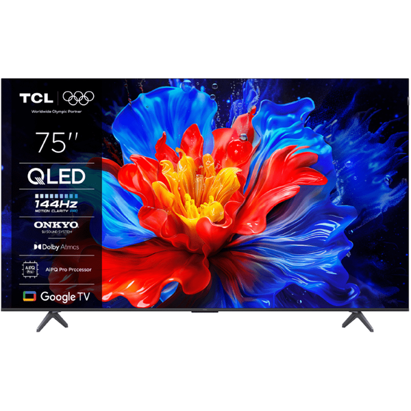 TCL P8K 75P8K TV 190,5 cm (75") 4K Ultra HD Smart TV Wi-Fi Metallico 350 cd/m²