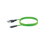 Schwaiger USB-Kabel 2.0 St. A->Apple Lightning 1,20m grün (LPRO420501)
