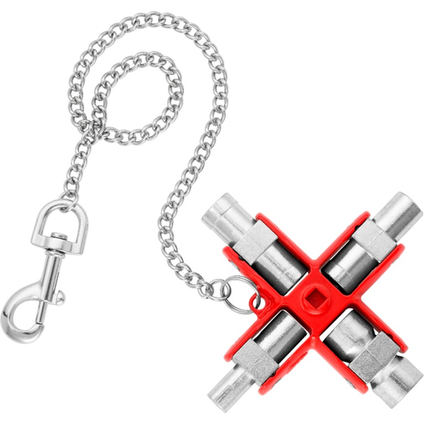 Knipex 00 11 06 Vezérlő- és kapcsolószekrény kulcs - 90mm
