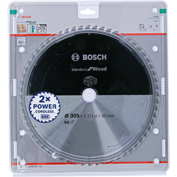 Bosch 2 608 837 742 körfűrészlap 30,5 cm 1 db (2608837742)