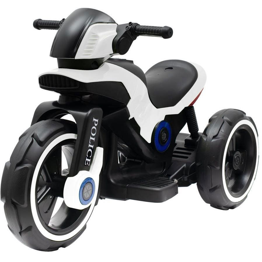 BABY MIX Police Elektromos motor gyerekeknek fehér (5902216907942)