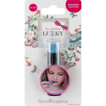 Lukky: Színváltós szájrúzs - kék, rózsaszín (T11939) (T11939)