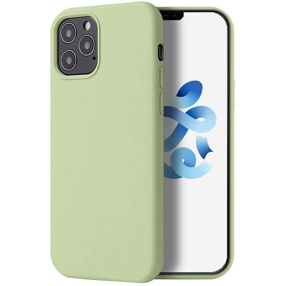 Huawei Honor Magic 7 Lite / X9c / X60 Pro, Szilikon tok, Wooze Liquid Silica Gel, világoszöld (TS11701)
